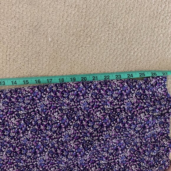 Homemade Purple Floral Dress - Picture 8 of 9